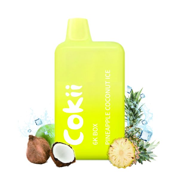 COKII 6000 puff disposable vape Puff Box Puff E-Zigarette-10PCS/1 Box