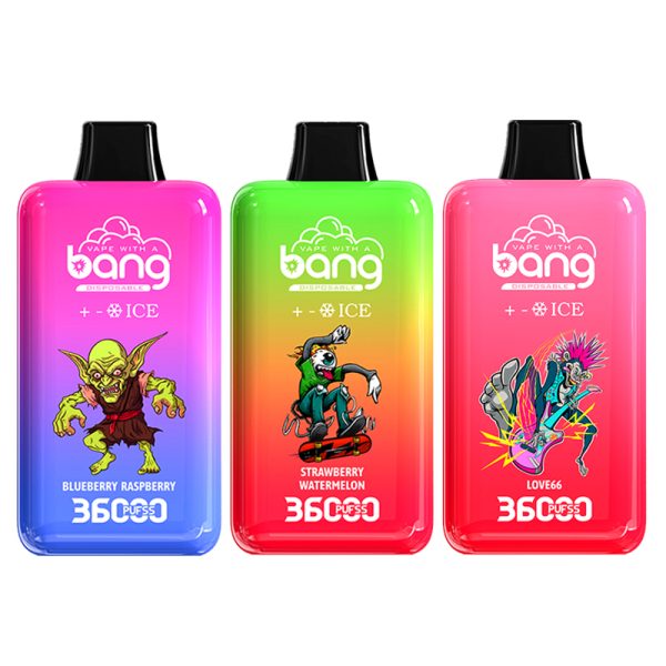 bang 36k ice-0 Vape Bang 36000 puff 36k E-Zigarette-10PCS/1 Schachtel