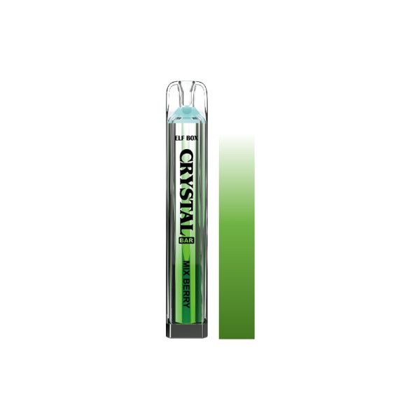 elf box Kristallbar 600-6 Vape Elf Box Crystal Bar 480 puff E-Zigarette-10PCS/1 Box