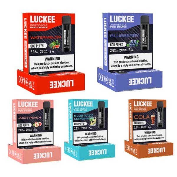lafa 600 pod Vape Pod Zerstäuber Luckee lafa E-Zigarette-1PCS/1 Box