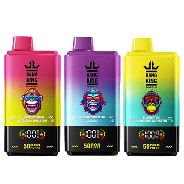 bang king 50k vape bang king 50k-E-Zigarette-10PCS/1 Schachtel